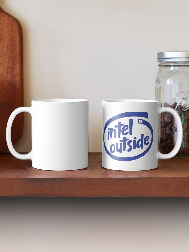 Alternate view of Freaky Logo - Intel Outside Mug