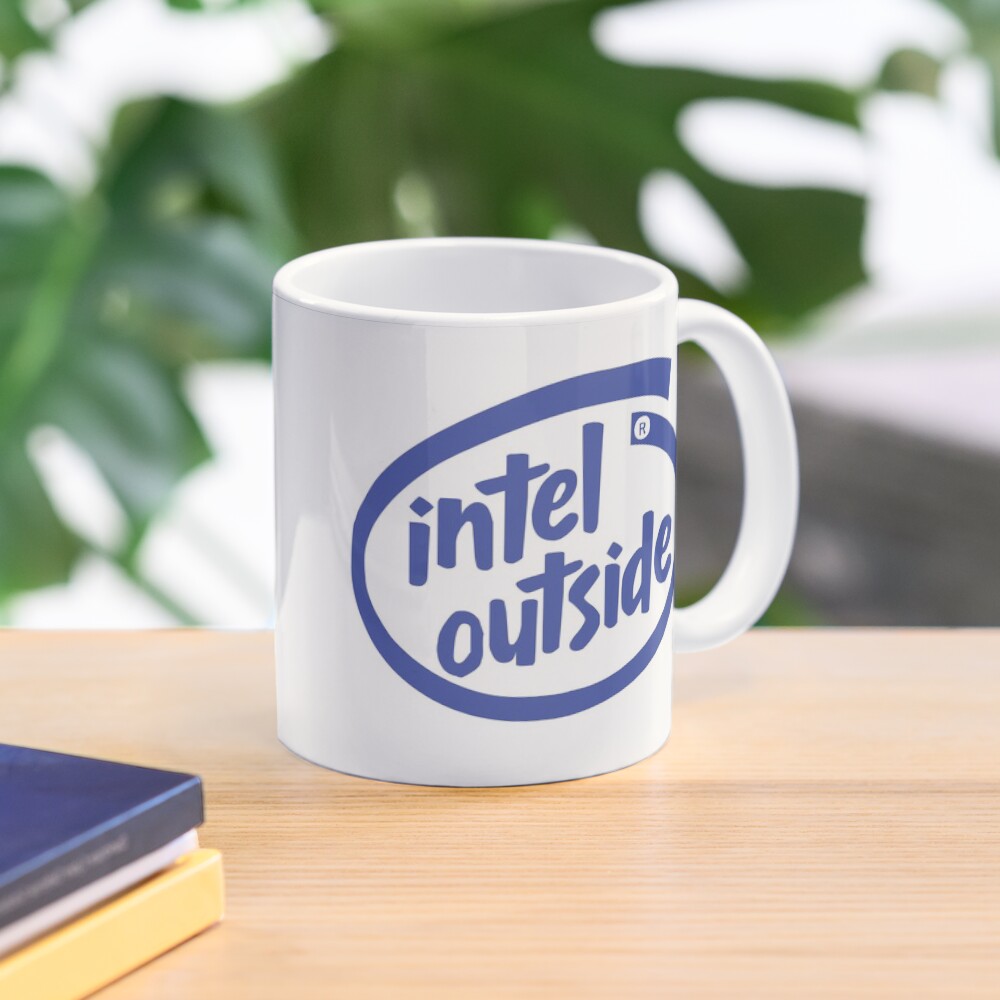 Freaky Logo - Intel Outside Mug