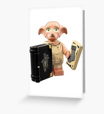 Lego Dobby Greeting Card