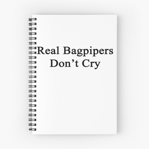 Item preview, Real Bagpipers Don't Cry  designed and sold by supernova23.