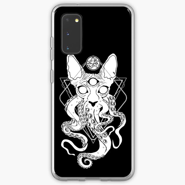 CATHULHU - the cosmic tentacle cat Samsung Galaxy Soft Case