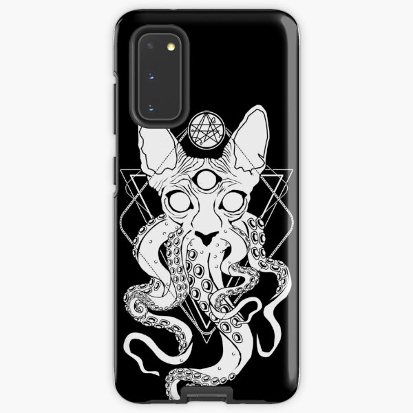 CATHULHU - the cosmic tentacle cat Samsung Galaxy Tough Case