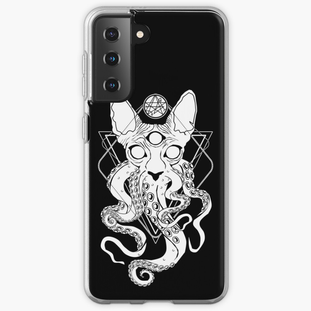 CATHULHU - the cosmic tentacle cat Case & Skin for Samsung Galaxy