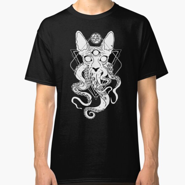 CATHULHU - the cosmic tentacle cat Classic T-Shirt