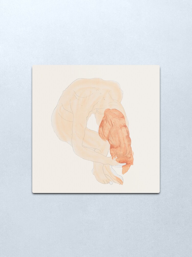Alternate view of The hairwash II - after Rodin Metal Print