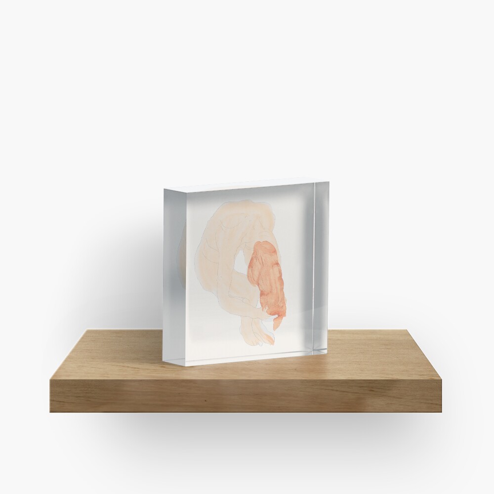 The hairwash II - after Rodin Acrylic Block