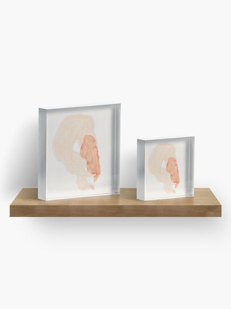 Alternate view of The hairwash II - after Rodin Acrylic Block