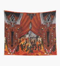Fire Dragon Wall Tapestry
