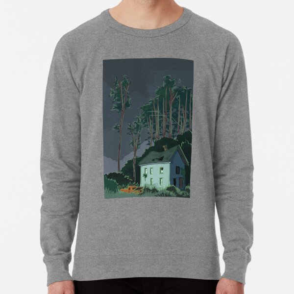 Orange Truck Lightweight Sweatshirt