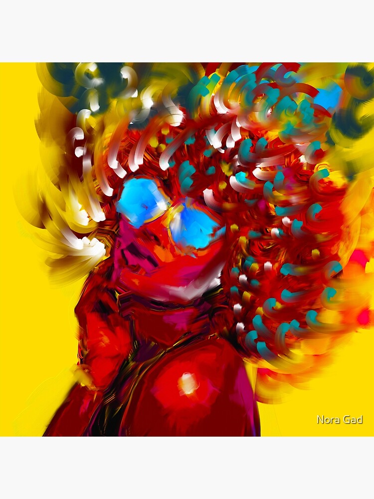 "Oil Painting mixed Pop art" Photographic Print for Sale by