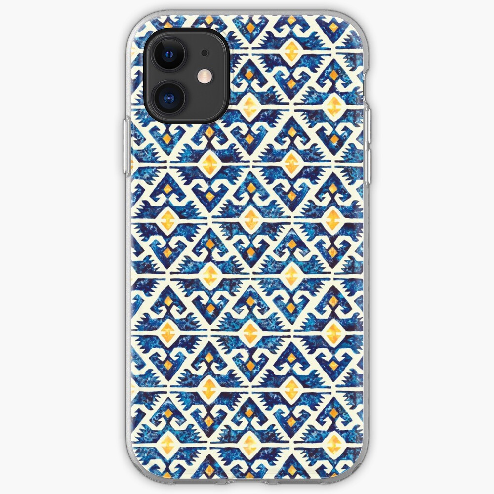 Thunderbird Kilim Watercolor iPhone Case & Cover