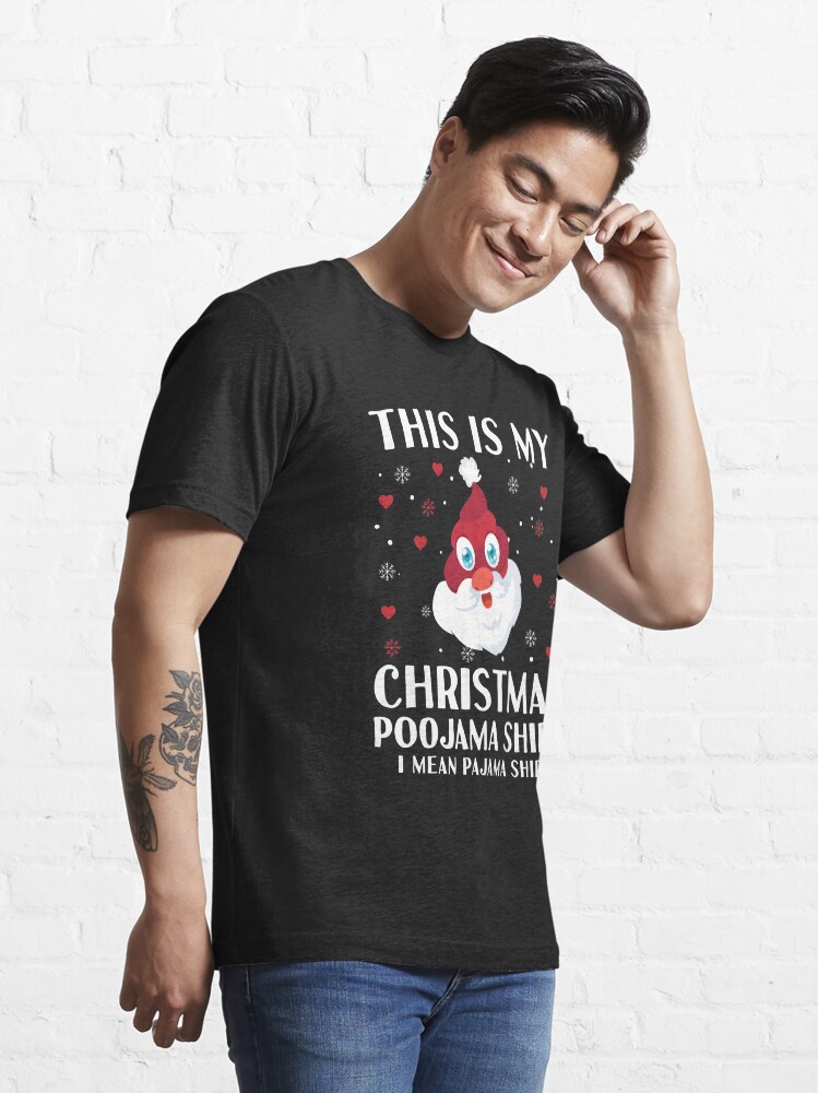 This Is My Christmas Poojama Funny Santa Poop Emoji Xmas Tee T-Shirt This Is My Christmas Poojama Funny Santa Poop Emoji Xmas Tee T-Shirt