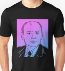 80s Retro Vintage Mikhail Gorbachev Unisex T-Shirt