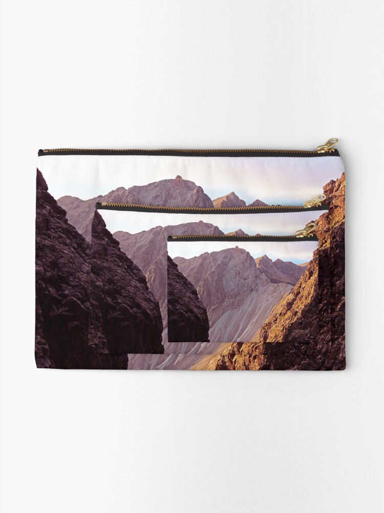 Alternate view of From The Great Stone Chute Zipper Pouch