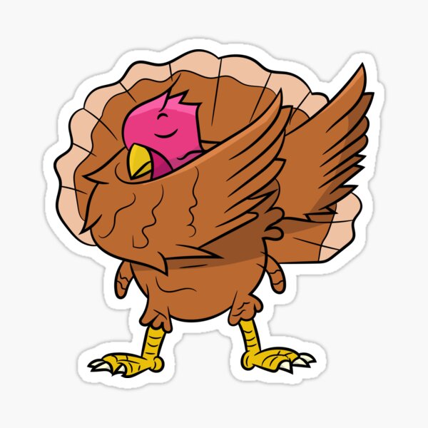 Download Thanksgiving Turkey Stickers | Redbubble