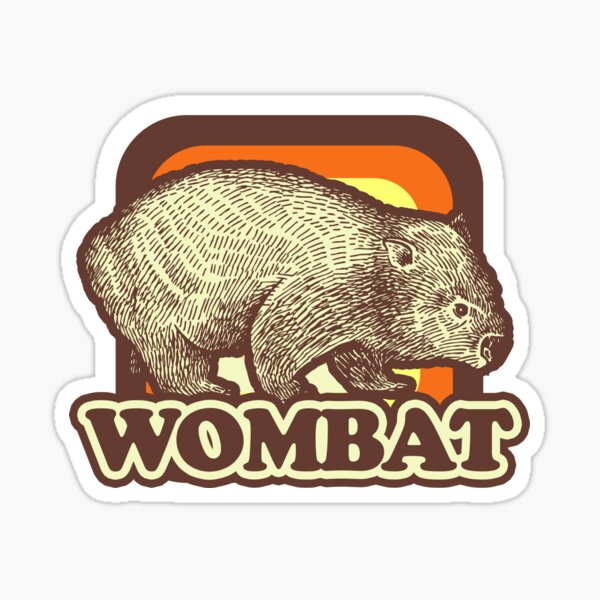 Item preview, Wombat designed and sold by GeschenkIdee.