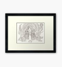 armour Framed Print