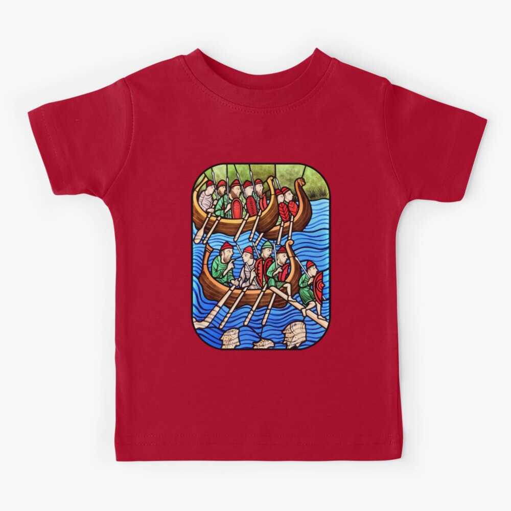 Knotwork Viking Ship T-Shirt - Viking Warrior