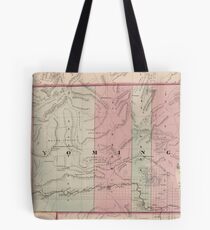 Vintage Map of Wyoming (1878) Tote Bag
