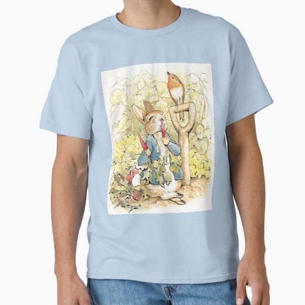 Item preview, Peter Rabbit in the Garden - Beatrix Potter designed and sold by forgottenbeauty.