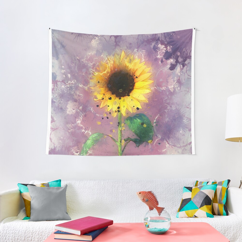 Discover Sunflower 2 Tapestry