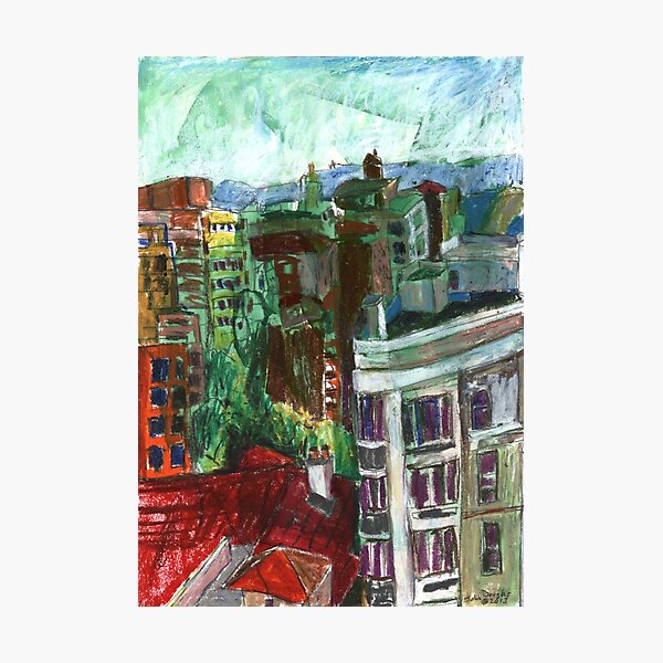 Potts Point, from Onslow Gardens Photographic Print