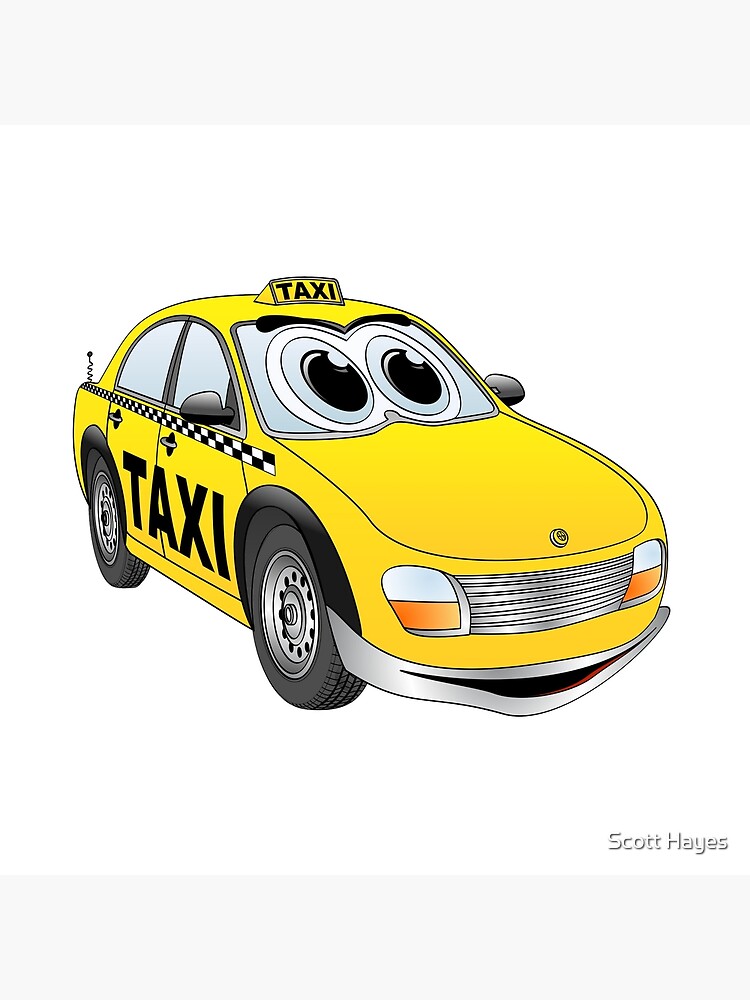 Taxi Cab Tote Bag