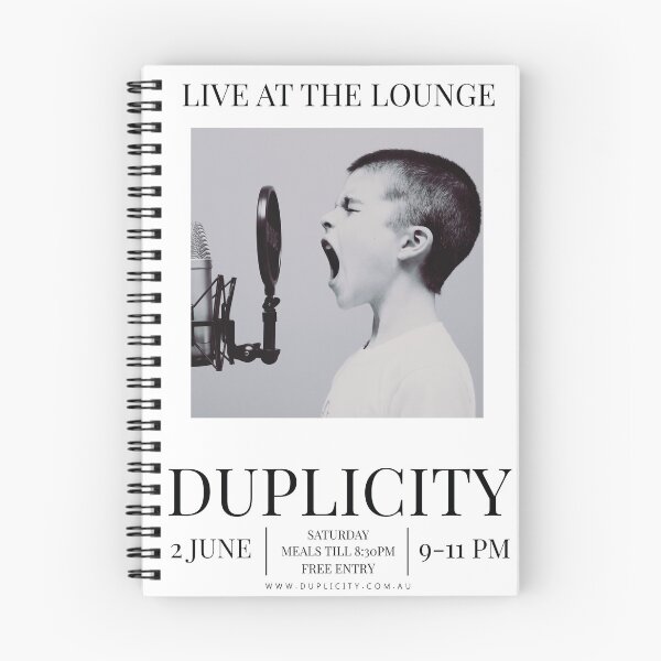 Item preview, Duplicity Concert Poster designed and sold by duplicity.
