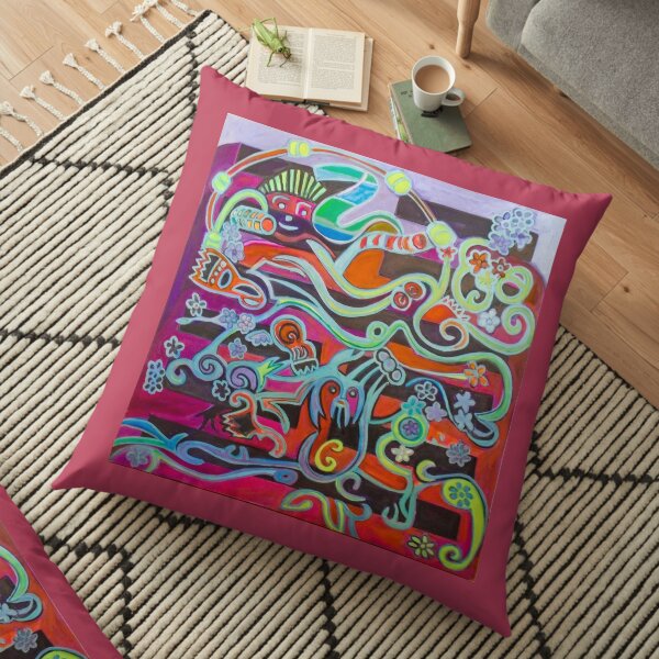 Hexagram 51: Zhen (Thunder) Floor Pillow