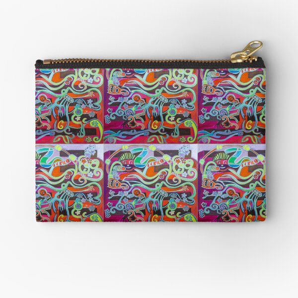 Hexagram 51: Zhen (Thunder) Zipper Pouch