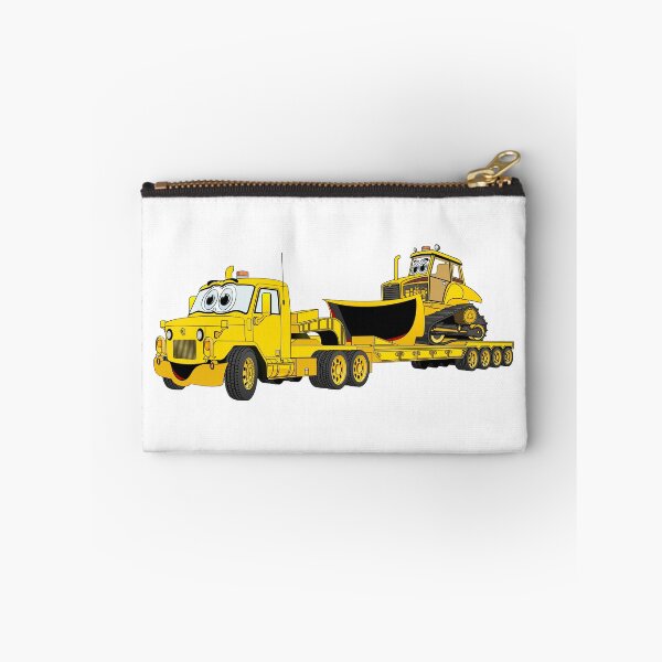 Item preview, Semi Truck and Bulldozer Cartoon designed and sold by Scott Hayes.
