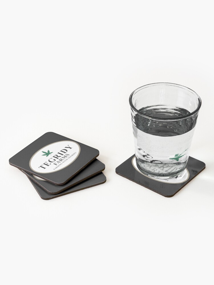 Alternate view of Tegridy Farms Coasters (Set of 4)