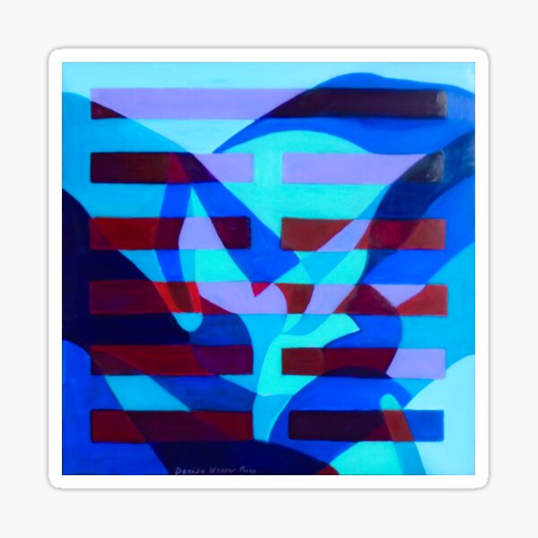 Hexagram 52: Gen (Still Point) Sticker