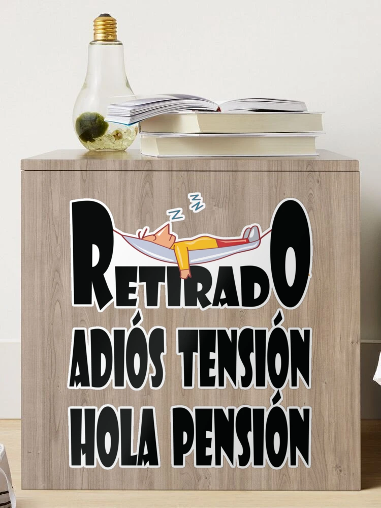 Adiós tensión hola pensión: Libro de firmas para jubilación-retiro,  recuerdo (Spanish Edition)