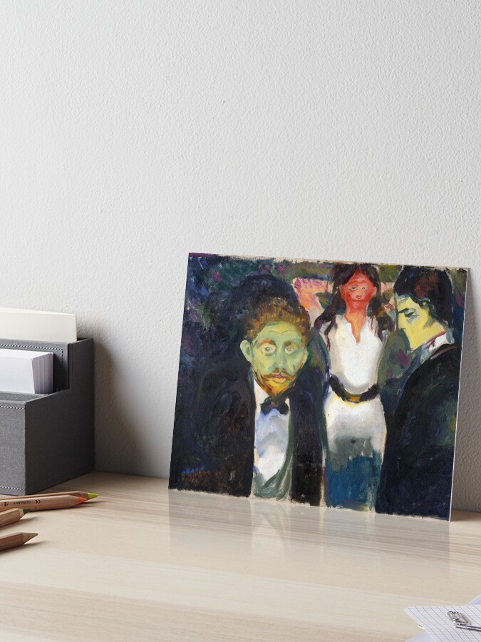 Death in the Sick-Room by Edvard Munch Reproduction For Sale