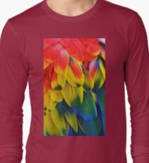 Parrot Feathers Long Sleeve T-Shirt