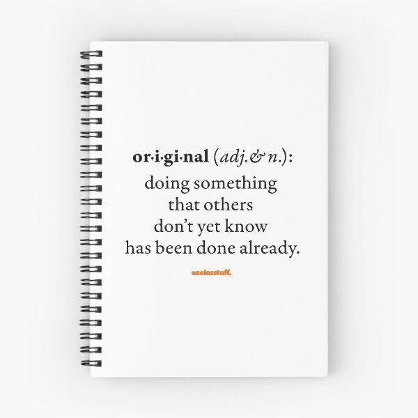 Item preview, 16694-01-BLT – Uselesstuff® Dictionary – Original – Already Done (Black) designed and sold by Uselesstuff.