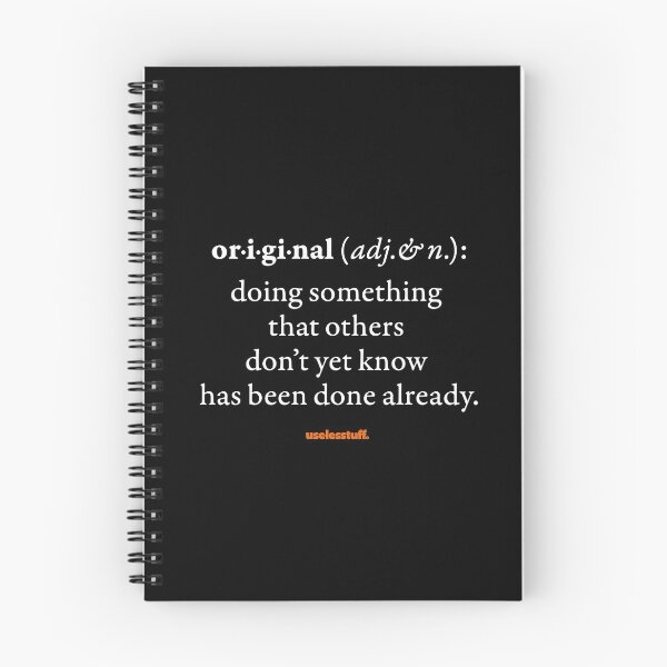 Item preview, 16694-01-BDK – Uselesstuff® Dictionary – Original – Already Done (White) designed and sold by Uselesstuff.