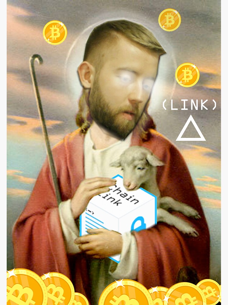 link-jesus-sergey-4chan-biz-chainlink-cryptocurrency-meme-shirt