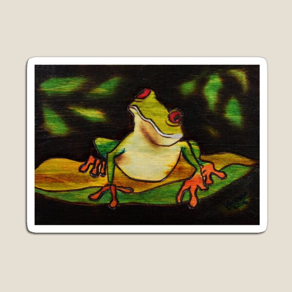 Item preview, Happy Tree Frog designed and sold by Kimberly Vecchio.