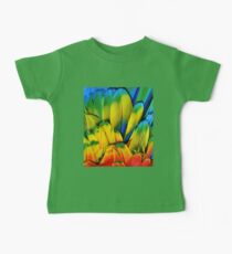 Parrot Feathers Baby Tee