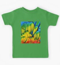 Parrot Feathers Kids Tee