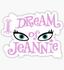 I Dream Of Jeannie Shirt Sticker
