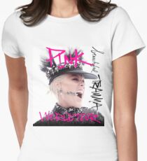 BEAUTIFUL PINK COLOR WORLD TOUR 9 Women's Fitted T-Shirt