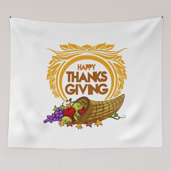 Item preview, Happy Thanksgiving designed and sold by Capiral Bucketlist.
