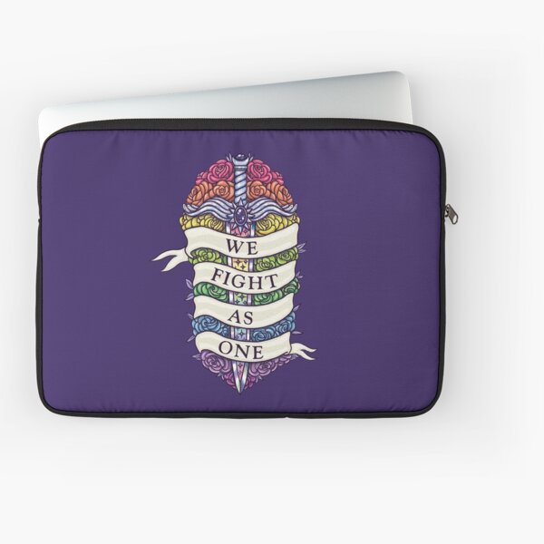 WE FIGHT AS ONE Laptop Sleeve