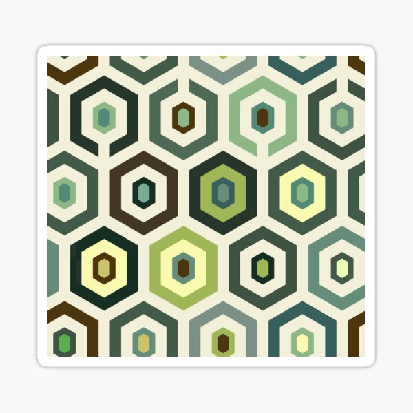 Hexographica: Green Sticker