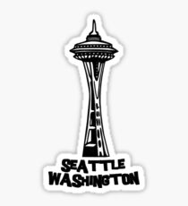 Seattle, Washingtons Raumnadel Sticker