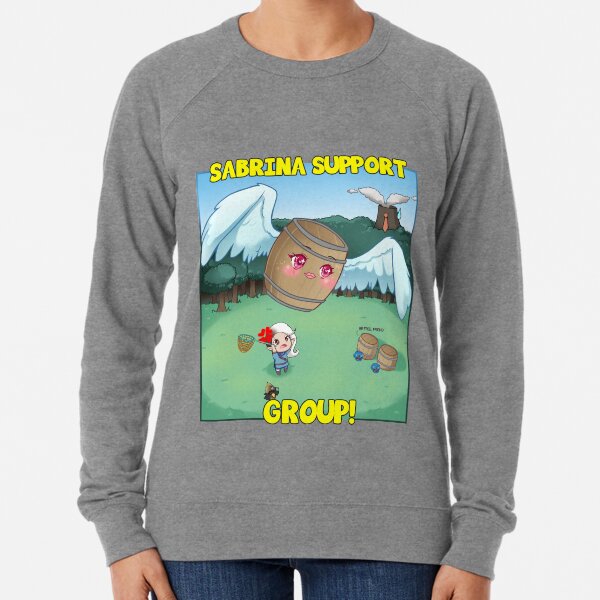 Membres du groupe de soutien Sabrina Merch! Sweatshirt léger