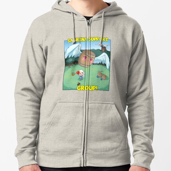 Mitglieder der Sabrina-Unterstützungsgruppe Merch! Kapuzenjacke